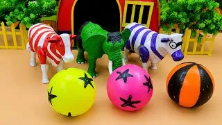 Thumbnail: WADIDAU 🐄‼️🐄 FUNNY KIDS TOY VIDEO RESCUE A TOY LION & COW SAPIMOO @CowsStory-g4p 