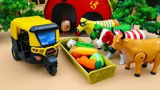 Thumbnail: WADIDAU 🐂‼️🐂SAPI TOYS ANIMALS FINNY VIDEO FOR KIDS, PLAYING WITH TOYS #12  @CowsStory-g4p 