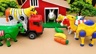 Thumbnail: WADIDAU 🐮‼️🐮 TOYS VIDEO SAPIMOO WALKING COW & TOY MAGIC #10 @CowsStory-g4p 
