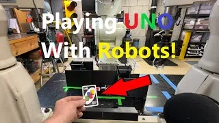Thumbnail: Full Game | POV Industrial Robots Play UNO With You