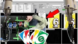 Thumbnail: How I Gave Industrial Robots AI To Play UNO