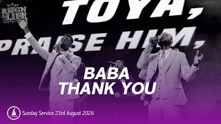 Thumbnail: BABA Thank You | Worship | COZA Sunday Service | 23-08-2026  |