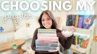 Thumbnail: Picking my *JuLy TbR* 🧚‍♀️📖☁️ continuing series + clearing my cart!