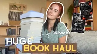 Thumbnail: HUGE BOOK HAUL 📚 | 25 books - dark romance, fantasy + thrillers