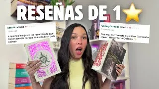Thumbnail: Reaccionando a reseñas de 1⭐ de mis libros favoritos 📚💕(reír para no llorar) 🤣