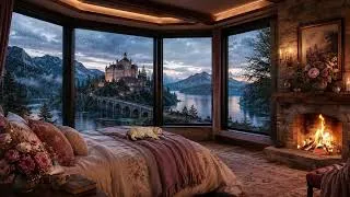 Thumbnail: 8 HOURS of Rain & Fireplace Sounds 🌧️ Cozy Night Ambience for Deep Sleep, Relaxing & Studying