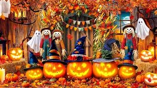 Thumbnail: Haunted Autumn Porch Halloween Ambience 🎃 Best Spooky Halloween Music 2026 & Scary Background Sounds