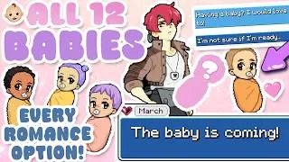 Thumbnail: I HAD A BABY With All 12 Romance Options in Fields of Mistria 1.0! Children Guide!