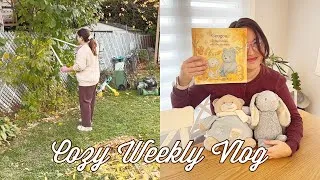 Thumbnail: Cozy Fall Weekly Vlog✨ Entre fermeture de la cours et présentation de mon livre