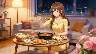 Thumbnail: A Cozy Week of Cooking Different Homemade Meals | Living Alone Ghibli Style