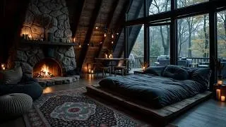 Thumbnail: Relaxing Guitar Music | Calm Guitar Instrumental for Deep Sleep & Study in Cozy Cabin Ambience