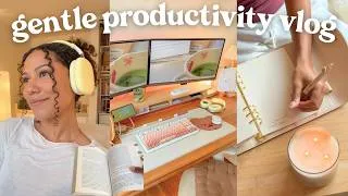 Thumbnail: balancing productivity & self-care🎧☀️ weekly vlog