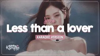 Thumbnail: JENNIE | Less than a Lover | Karaoke Version
