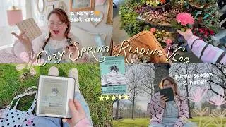Thumbnail: READING VLOG 𝜗𝜚 the emma m lion books CURED my reading slump + seeing BTS in NYC