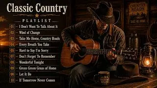Thumbnail: Greatest Classic Country Songs of All Time ❤️ | Timeless American Love Ballads | Relaxing Country