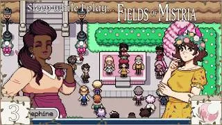Thumbnail: The Spring Festival 🌼 | Week 3 Spring 1 🌷 | Fields of Mistria 🌷 | No commentary, just vibes ☕🌙