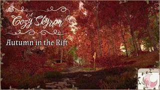 Thumbnail: Autumn in the Rift 🍂🍁 | A Cozy Skyrim ASMR | Sweet Dreams💤🌙