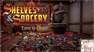 Thumbnail: Shelves and Sorcery: Tidy Up the Enchanted Shop 🔮🧹 | No commentary ☕🌙