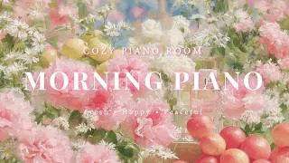 Thumbnail: Morning Piano in a Sunlit Flower Garden 🌸 Gentle Music for a Fresh Start, Study & Positive Energy