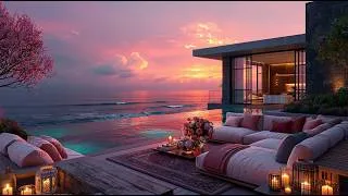 Thumbnail: Seaside Sunset Jazz Escape 🌊✨ | Smooth Instrumental Melodies & Warm Evening Breeze