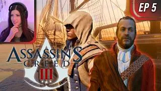 Thumbnail: ASSASSIN'S CREED III: The Boston Tea Party & Hunting William Johnson 🪓(first playthrough) — Ep 5