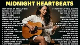 Thumbnail: Midnight Heartbeats 💖 | Romantic Love Songs, Acoustic Classics and Peaceful Night Vibes