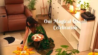 Thumbnail: Inside an Indian Family’s Heartwarming Diwali Celebration – Sweets, Diyas & Joy! Festive Vlog 🪔