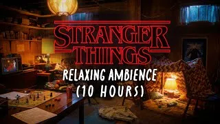 Thumbnail: Stranger Things Ambience: Eleven's Hideout | White Noise & Music to Chill, Study or Sleep (10 HOURS)