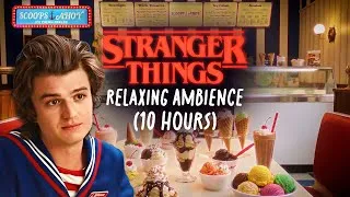 Thumbnail: Stranger Things Ambience: Scoops Ahoy | White Noise and Music to Relax, Study or Sleep (10 HOURS)