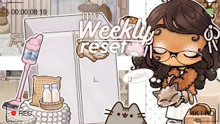 Thumbnail: My *rainy* weekly reset, kitchen restock, doing chores🧺|| ASMR+voiced 🔊 @avatarworldbypazu 