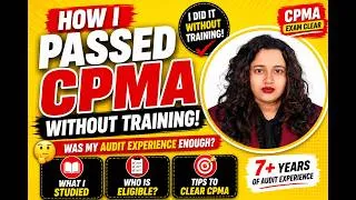 Thumbnail: How to Pass CPMA Exam  | What to Study ,Exam Tips & Preparation Strategy| CPMA Exam Preparation 2026