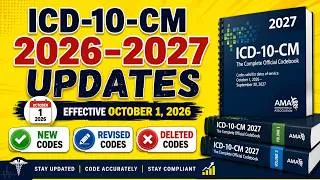 Thumbnail: 2027 ICD-10-CM Updates Every Medical Coder Must Know | CPC Exam  #icd10cm #2027 #cpc #interview