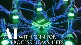 Thumbnail: Graph Neural Networks (GNN): The Missing Intelligence in Chemical Process Flowsheets #ai #gnn