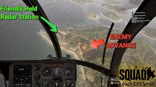 Thumbnail: Loach CAS Pilot Rains Hell On The Enemy In The Jungle Below | FULL SQUAD Match