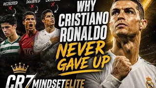 Thumbnail: Why Cristiano Ronaldo Never Gave Up 🤯 | The Mentality That Made Him Great #football