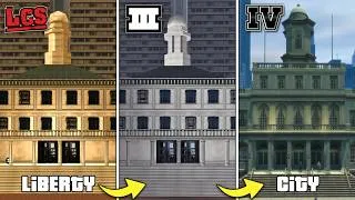 Thumbnail: GTA 3 vs GTA Liberty City Stories vs GTA 4 | LIBERTY CITY MAP COMPARISON