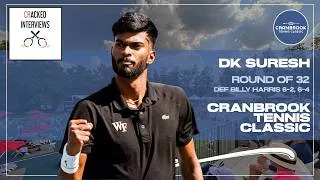 Thumbnail: DK Suresh | Defeated B. Harris Rd-of-32 [Cranbrook Tennis Classic]
