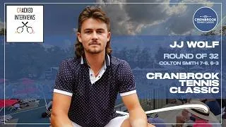 Thumbnail: JJ Wolf | Defeated C. Smith Rd-of-32 [Cranbrook Tennis Classic]