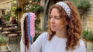 Thumbnail: Easy & fast crochet headband/ Crochet headband/ craft and crochet 3526/ crochet for beginners