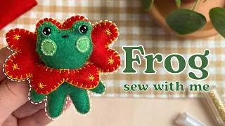 Thumbnail: How to sew Felt Frog Tutorial: Step-by-Step DIY