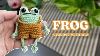 Thumbnail: How to crochet a FROG Tutorial: Step-by-Step DIY