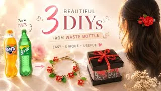 Thumbnail: Diy with waste plastic bottle 🌹✨#diy #trending #ytshorts #recycling 