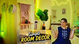 Thumbnail: IndianRoom Transformation|Aesthetic bedroommakeover under budget|quick and easy diy recreating ideas