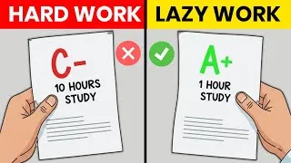 Thumbnail: Why Hard-Working Students Still Fail (And Lazy Ones Win) | 3 Scientific Tips to Get High Grades