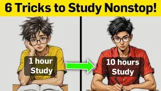 Thumbnail: 6 Tricks That Make You Love Studying | Focus Hacks & Study Routine Tips
