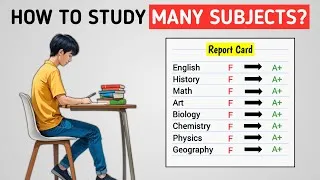 Thumbnail: How To Study Many Subjects and Top Them All | Study Smarter, Not Harder