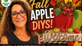 Thumbnail: GORGEOUS Fall Dollar Tree Apple DIY Crafts You Have To Make!