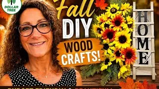 Thumbnail: EVERYONE Is Crafting With Dollar Tree Wood Items  Fall DIY Crafts
