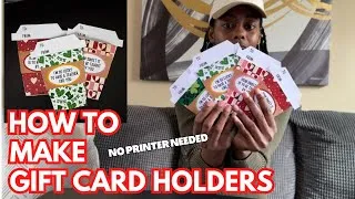 Thumbnail: BEGINNER Friendly DIY Coffee Cup Gift Card Holder STEP BY STEP Tutorial