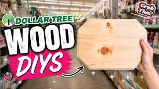 Thumbnail: Dollar Tree Wood DIYs You'll Actually Want to Make!